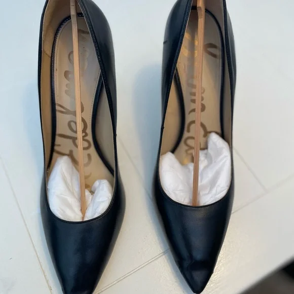 Sam Edelman Black Stiletto Heels Classic Pumps - Picture 2 of 9